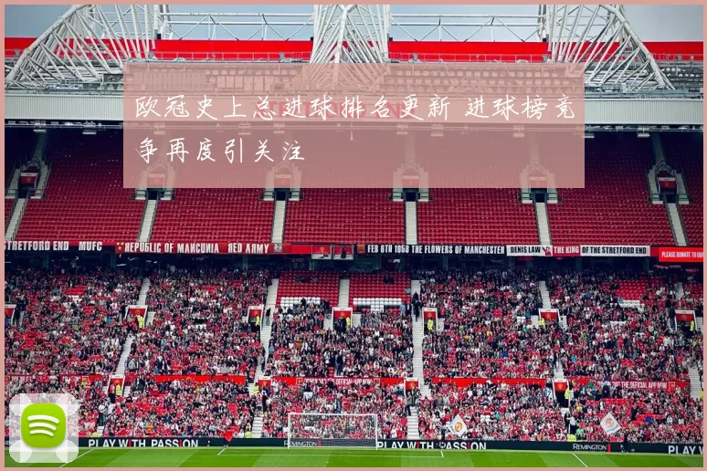 欧冠史上总进球排名更新 进球榜竞争再度引关注